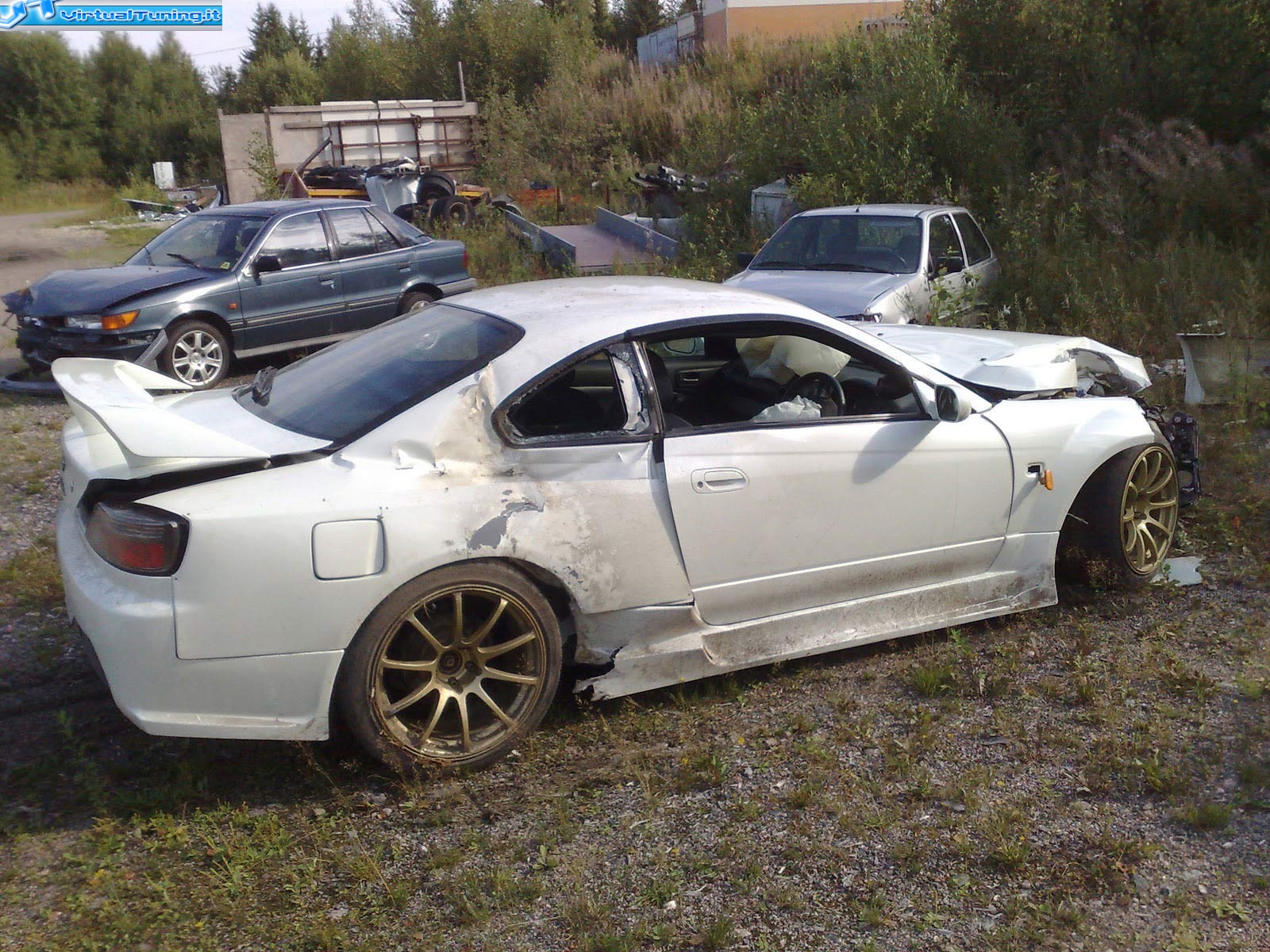 Разбитая РХ 7 JDM