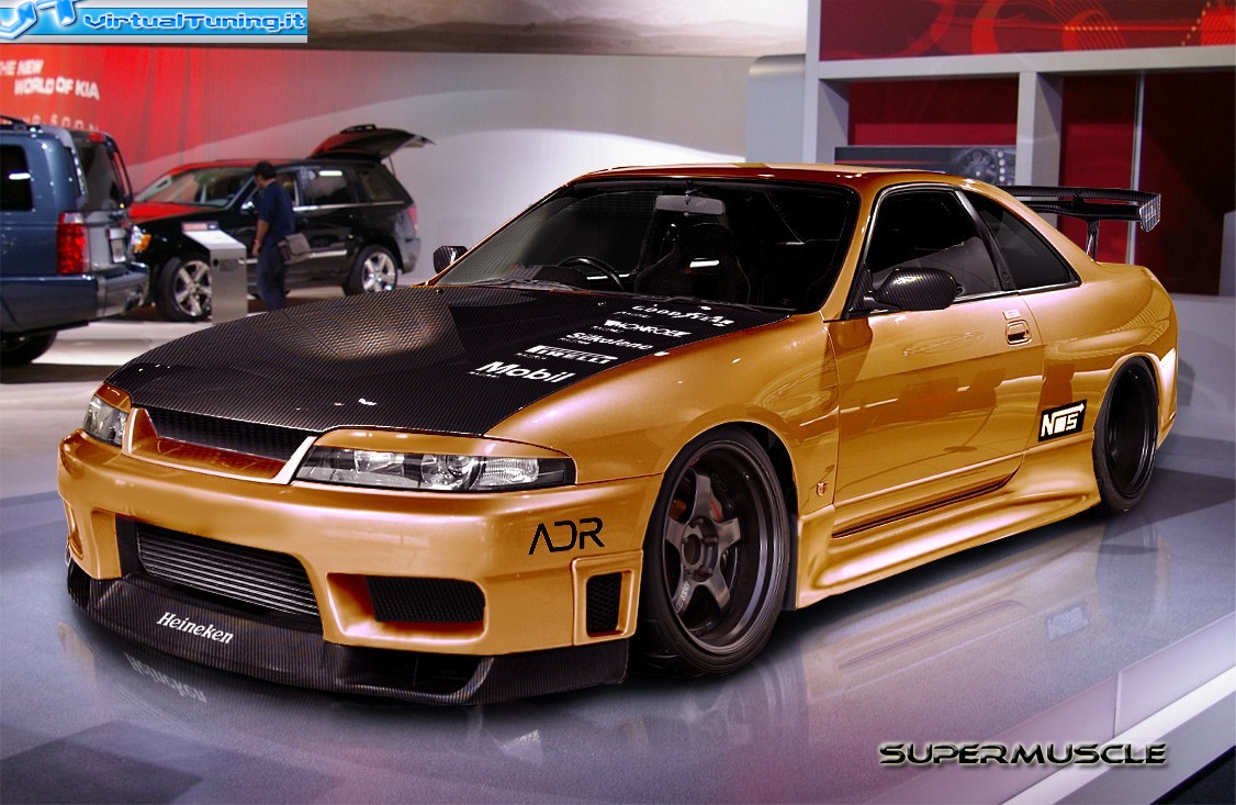 Nissan Skyline GTR r33 Форсаж