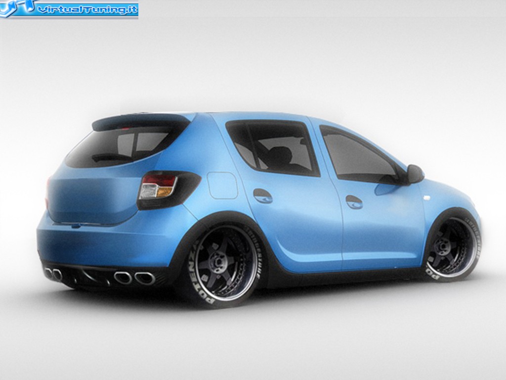 Renault Sandero stance